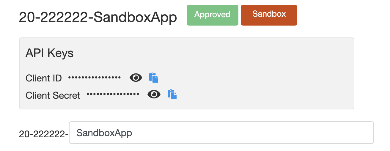 Sandbox app details